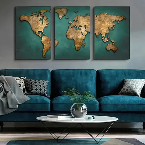 carte du monde deco 3