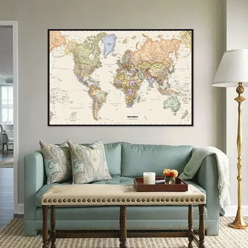 carte geographique du monde 2