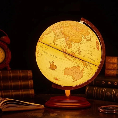 globe terrestre lumineux 2