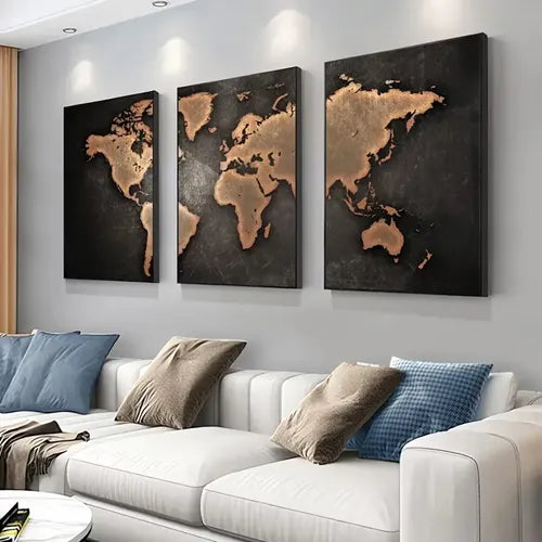 carte du monde murale 2