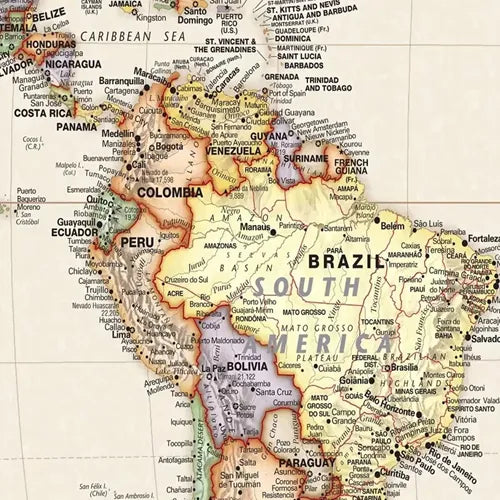 carte geographique du monde 3