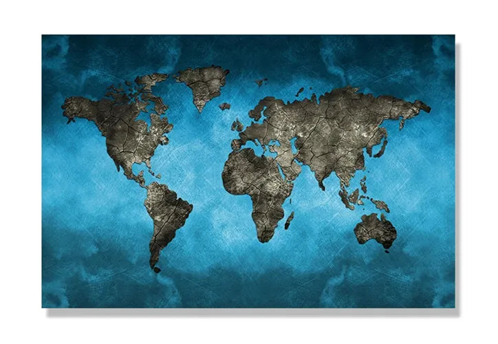 carte planisphère du monde