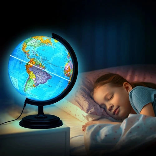 globe lumineux terrestre 3