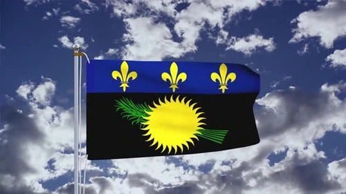 guadeloupe drapeau 2