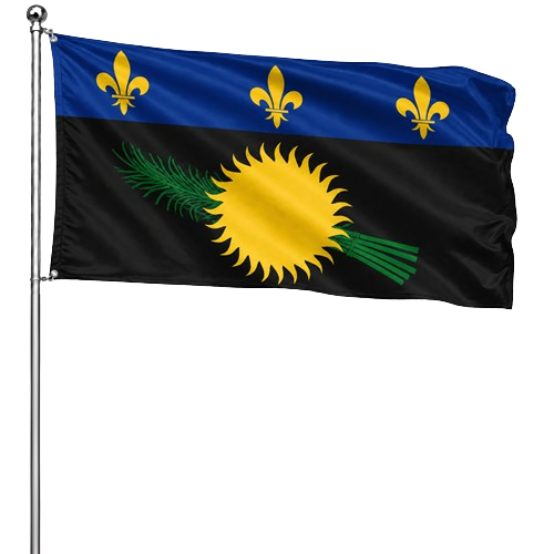 guadeloupe drapeau
