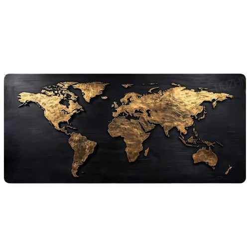 sous main carte du monde